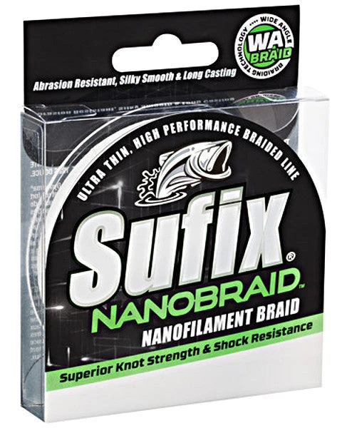 Sufix Nanobraid Lo-Vis Green 150 Yards 1 Sufix Nanobraid Lo-Vis Green 150 Yards