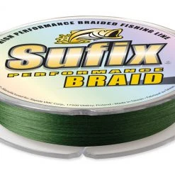 Sufix Performance Braid Lo-Vis Green 300 Yards Line