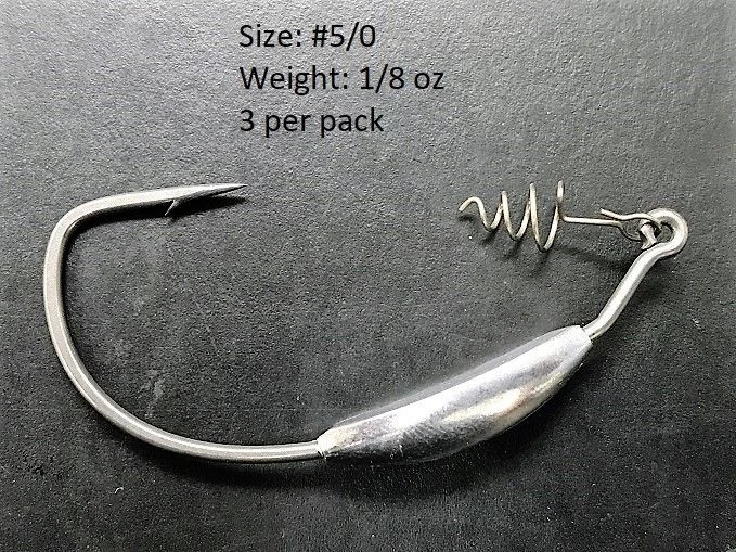 Tackle Hayabusa Wrm958Wt Extra Wide Gap Weighted Hook With Screw Lock 7 Tackle Hayabusa Wrm958Wt Extra Wide Gap Weighted Hook With Screw Lock