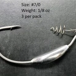 Tackle Hayabusa Wrm958Wt Extra Wide Gap Weighted Hook With Screw Lock 30 Tackle Hayabusa Wrm958Wt Extra Wide Gap Weighted Hook With Screw Lock