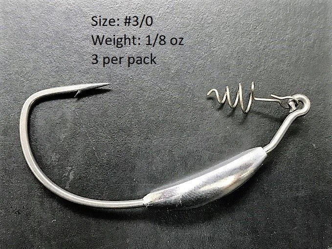 Tackle Hayabusa Wrm958Wt Extra Wide Gap Weighted Hook With Screw Lock 2 Tackle Hayabusa Wrm958Wt Extra Wide Gap Weighted Hook With Screw Lock