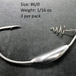 Tackle Hayabusa Wrm958Wt Extra Wide Gap Weighted Hook With Screw Lock 24 Tackle Hayabusa Wrm958Wt Extra Wide Gap Weighted Hook With Screw Lock