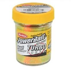 Baits Berkley Powerbait Glitter Turbo Dough 1.75 Oz Jar