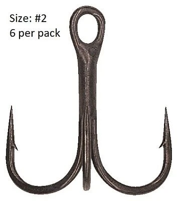 Hayabusa Tbl930 Premium Non-Reflective Black Treble Hook 1 Hayabusa Tbl930 Premium Non-Reflective Black Treble Hook