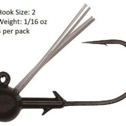 Hayabusa Brush Easy Round Ned Rig Jig Head With Weed Guard Tackle