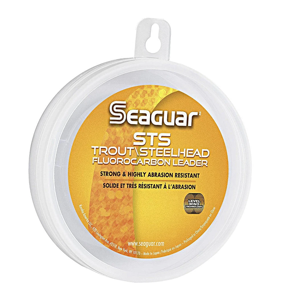 Line Seaguar STS Salmon Trout Steelhead Fluorocarbon Leader 100 Yards 1 Line Seaguar STS Salmon Trout Steelhead Fluorocarbon Leader 100 Yards