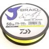 Daiwa J-Braid X4 Braided Line 300 Yards Fluorescent Yellow